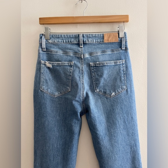 Paige Sarah Slim Capulet Destructed Jeans, Size 27 - Picture 14 of 16